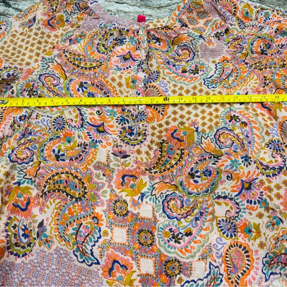 Vince Camuto Colorful Paisley Women's Top Size XL - Picture 8 of 8